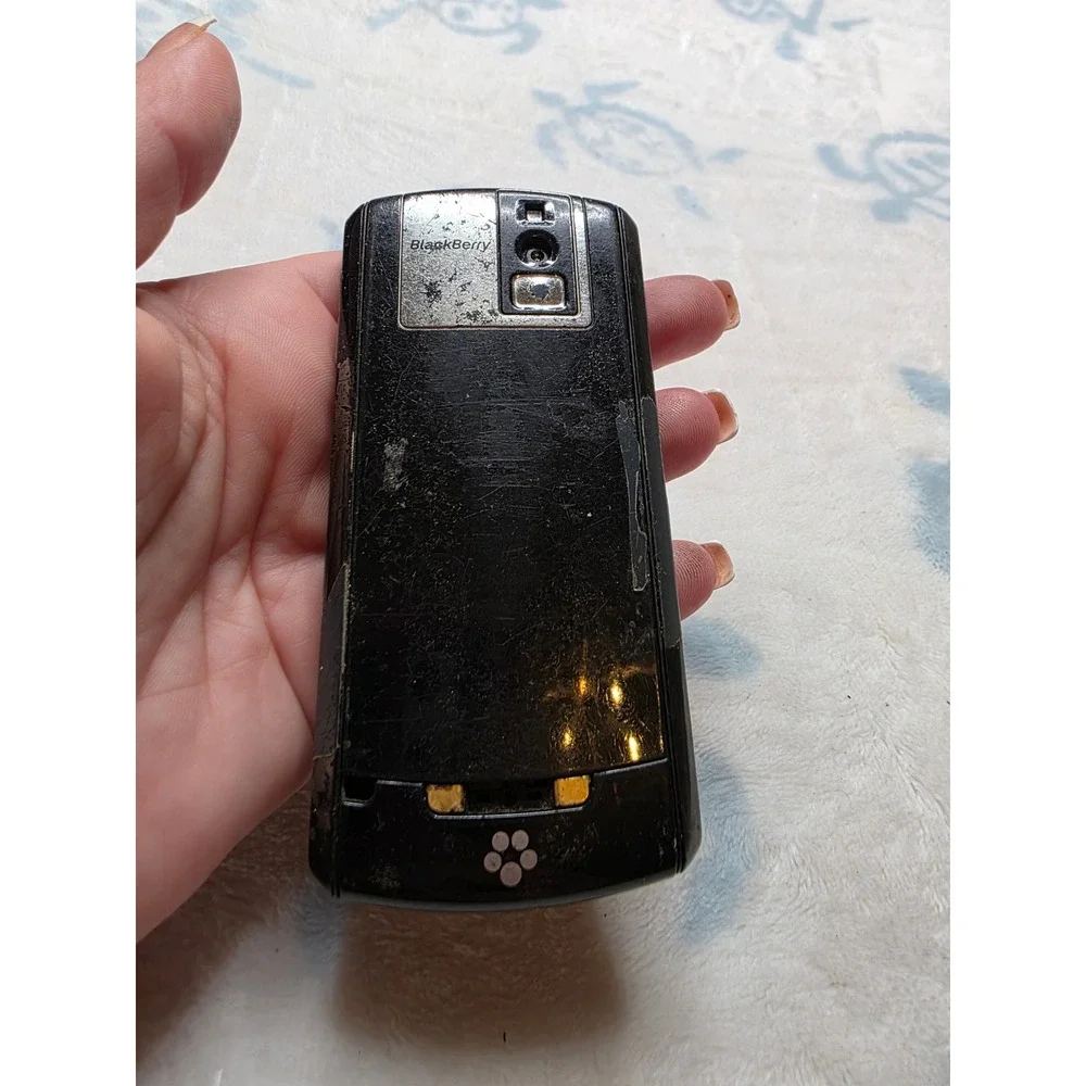 BlackBerry‎ Pearl 8100 T-Mobile Black Vintage Smartphone for Parts Repair